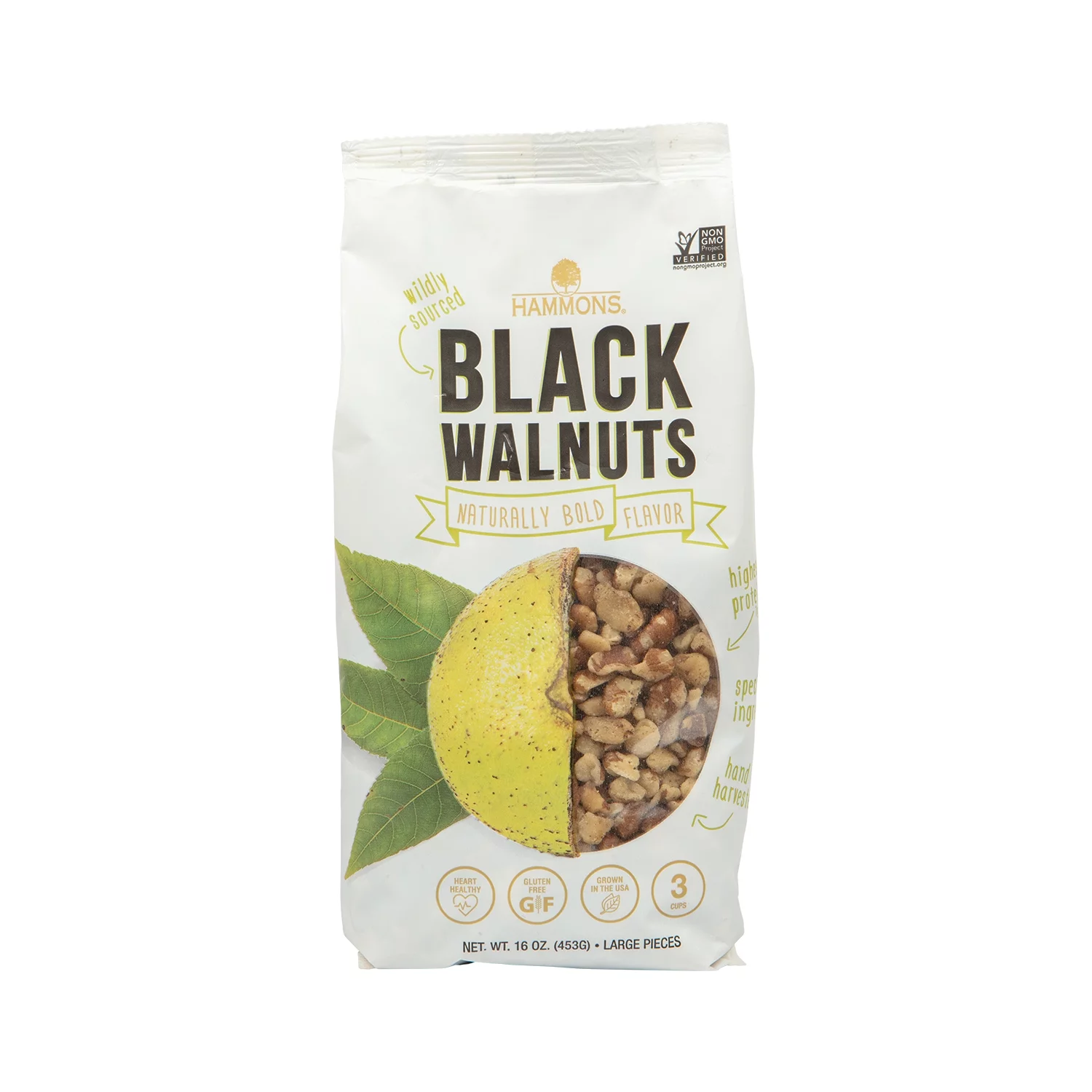 1lb Fancy Large Black Walnuts