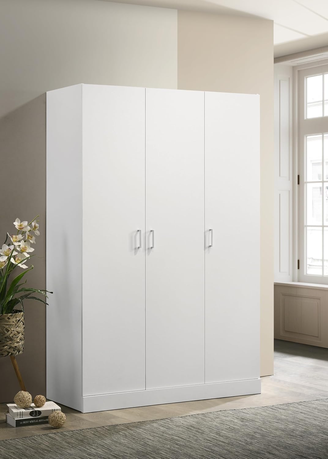 3 Doors Armoire Wardrobe, 71.5