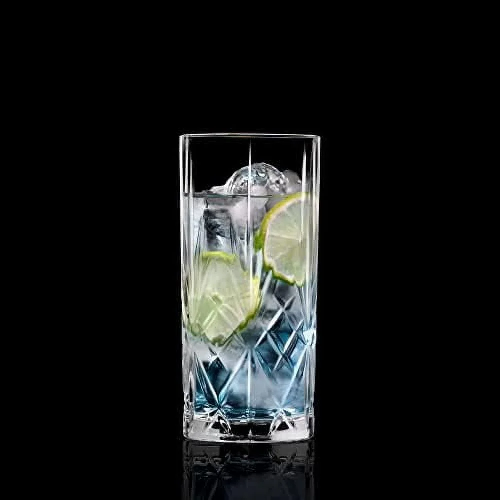 25766020006 Melodia Crystal Hi- Cocktail Water Glass, 23 X 15.5 X 15.5 Cm, Clear