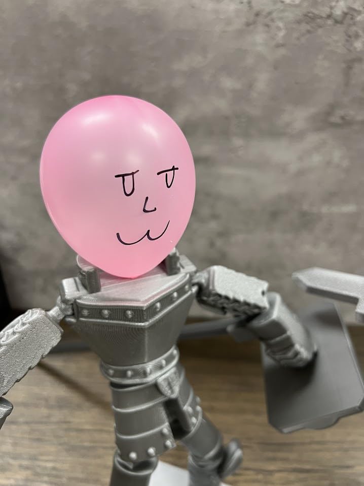 Munnygrubbers - Balloon Knight Warrior Fighting Game - (Includes 500 Balloons, Score Tracker & Suction Cups for Stability) - Fencing Puppets Balloon - Large Man Puppet Battle Board Game