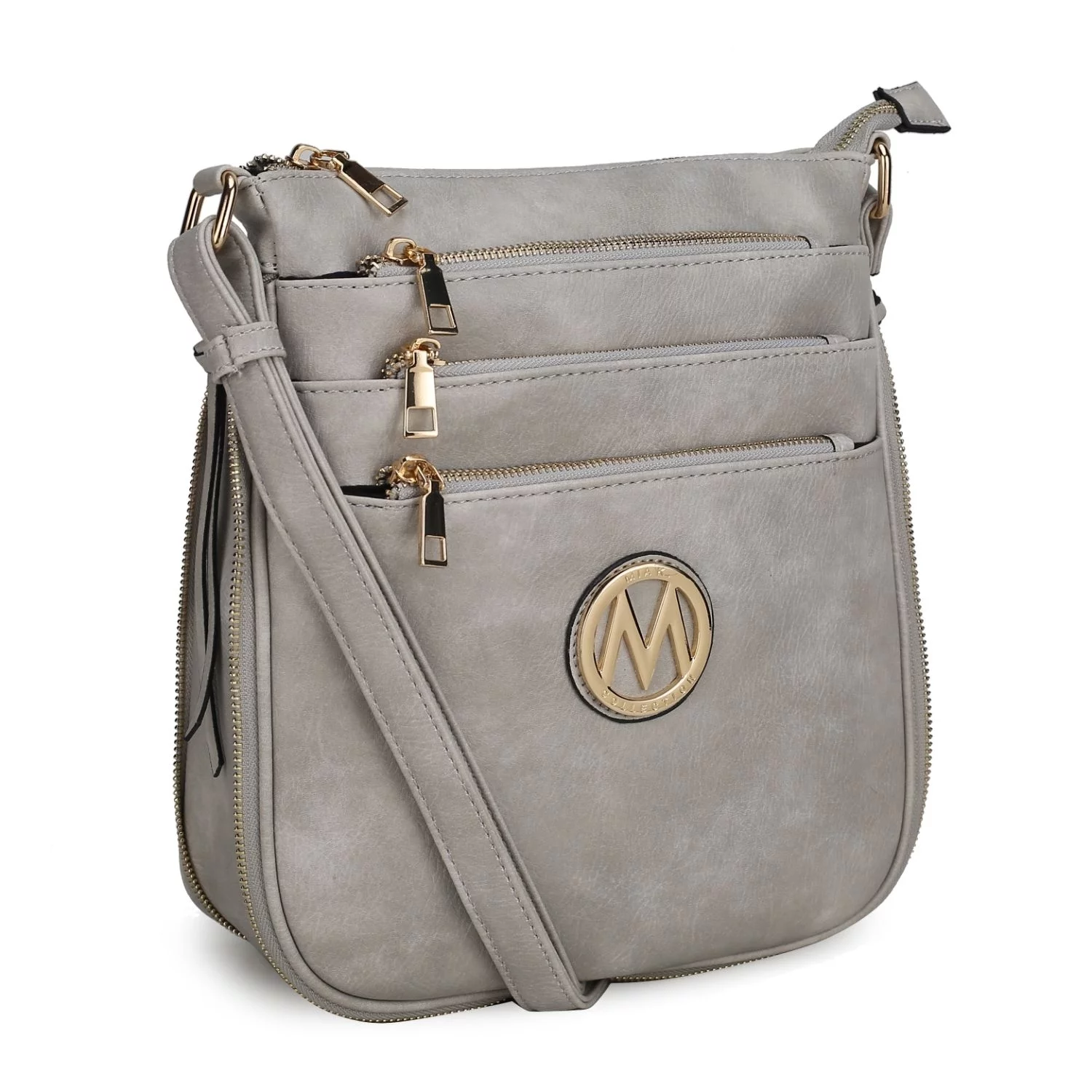 MKF Collection by Mia K. Salome Expandable Multi-Compartment Crossbody Bag