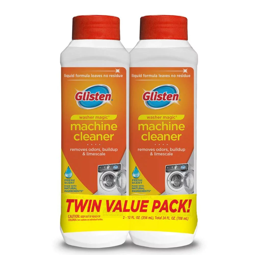 Glisten 12 Oz. Washer Magic Cleaner And Deodorizer Washing Machine Cleaner (6-Pack)