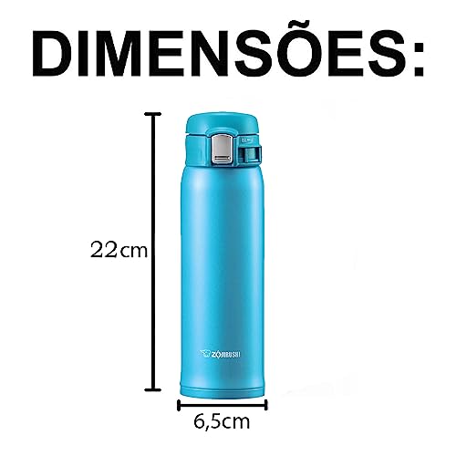 Zojirushi SM-SA60BA Stainless Steel Vacuum Insulated Mug, 1 Count (Pack of 1), Black, 20 oz.