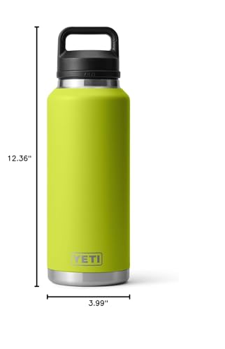 YETI Rambler 46 oz Bottle, Vacuum Insulated, Leakproof, Stainless Steel with Chug Cap