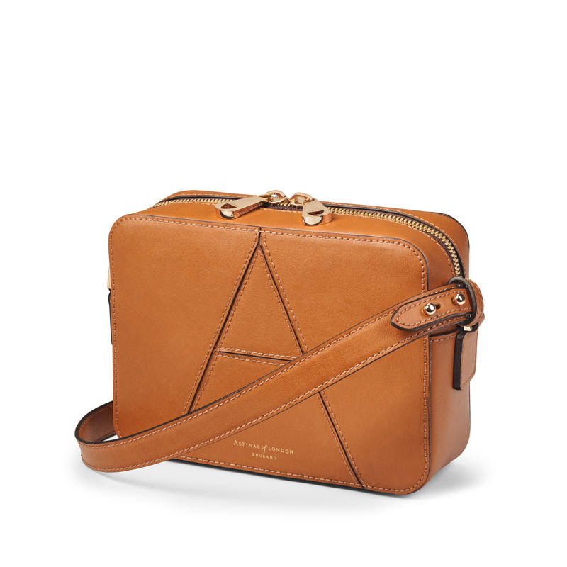 Aspinal of London | Camera A Bag Smooth Tan | Brown