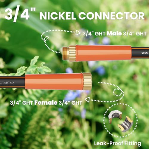 Giraffe Tools Garden Hose 100ft x 5/8