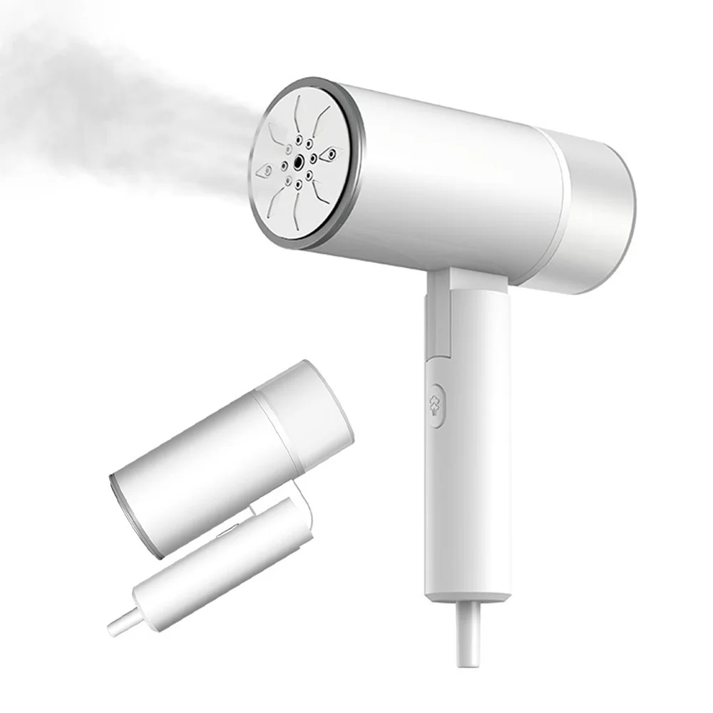 Yabuy Handheld Steamer for Clothes Horizontal and Vertical Steaming 1200W 200ml 20-Second Fast Heat- Foldable Handheld Fabric Steamer Wrinkles Remover with Brush for Garments