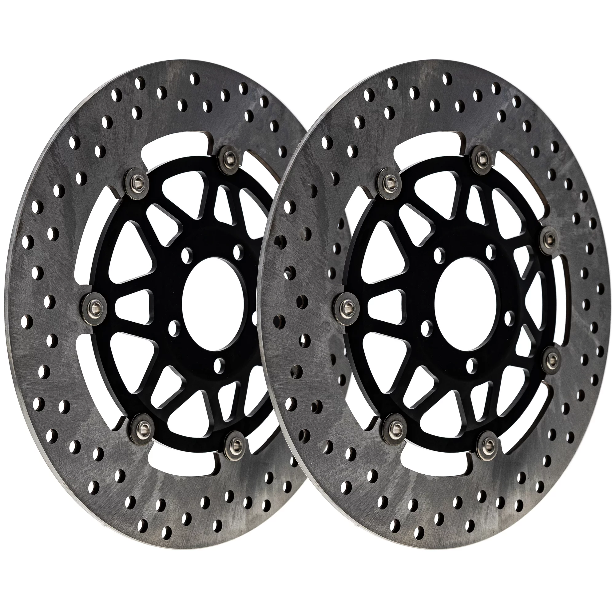 Niche Front Brake Rotor for Kawasaki Suzuki Boulevard Motorcycle 2 Pack 519-CRT2213R