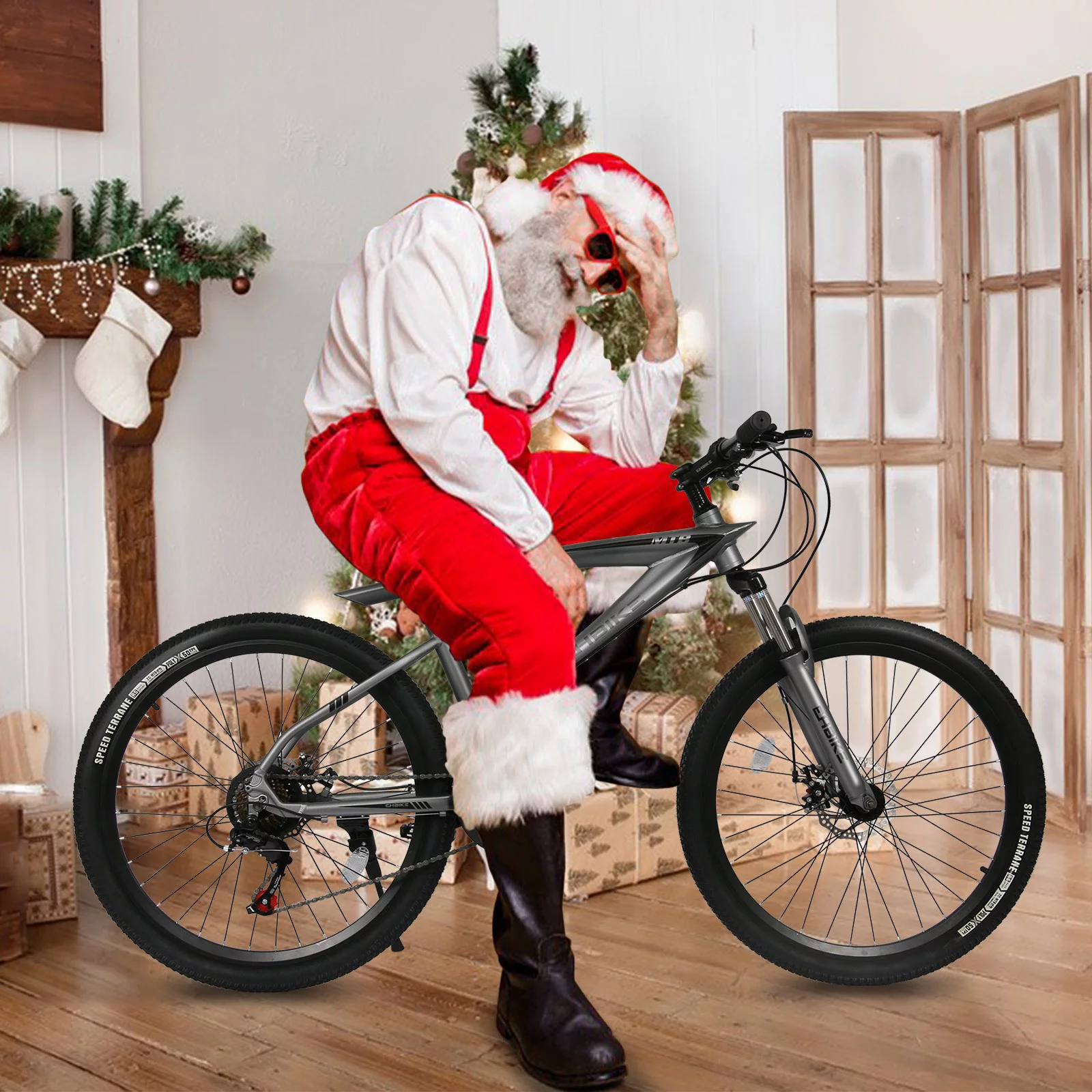 Mountain Bike, Stone Mountain，26-Inch Wheels, 21-Speed, Aluminum Alloy Frame .