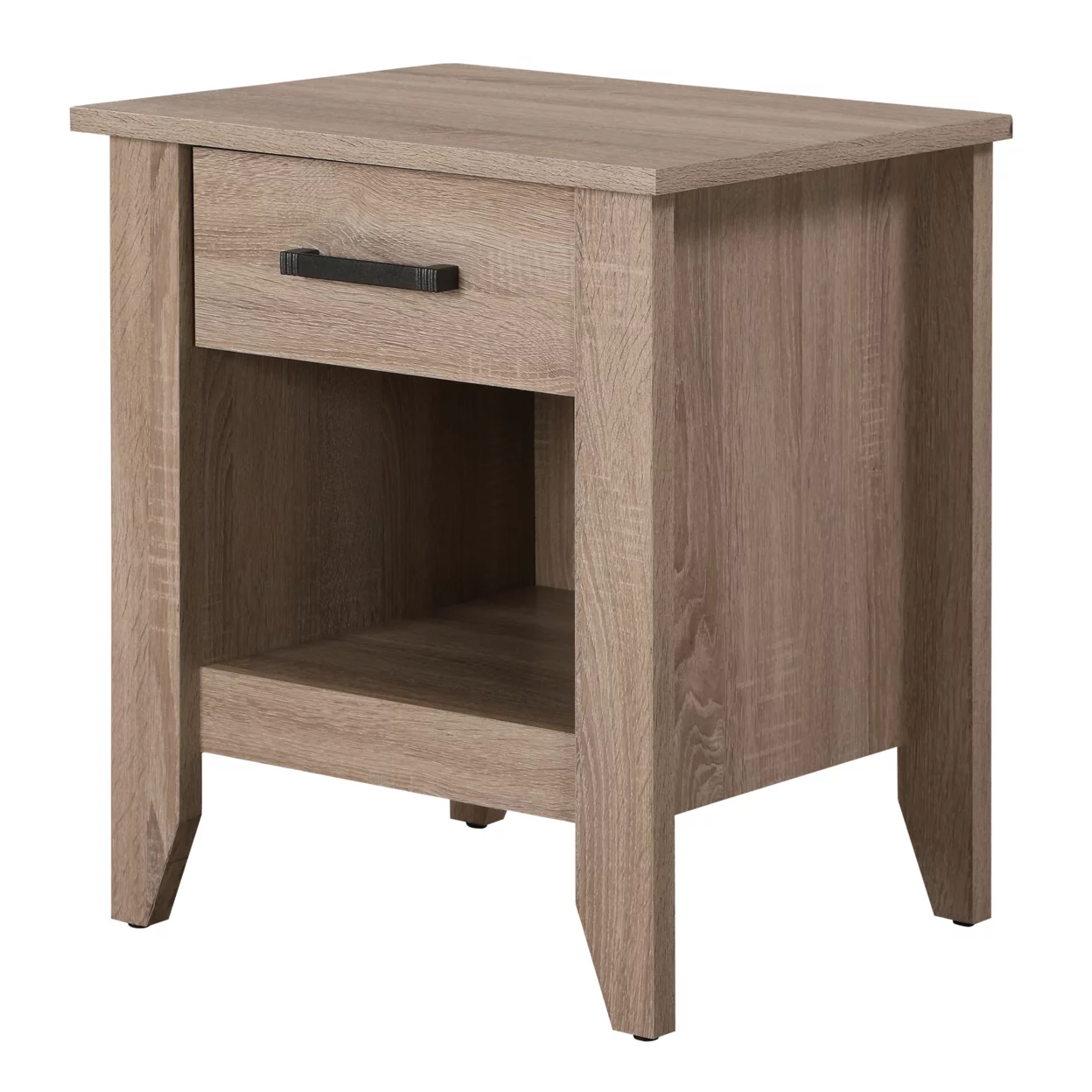 Lennox 1-Drawer Sandalwood Nightstand (24