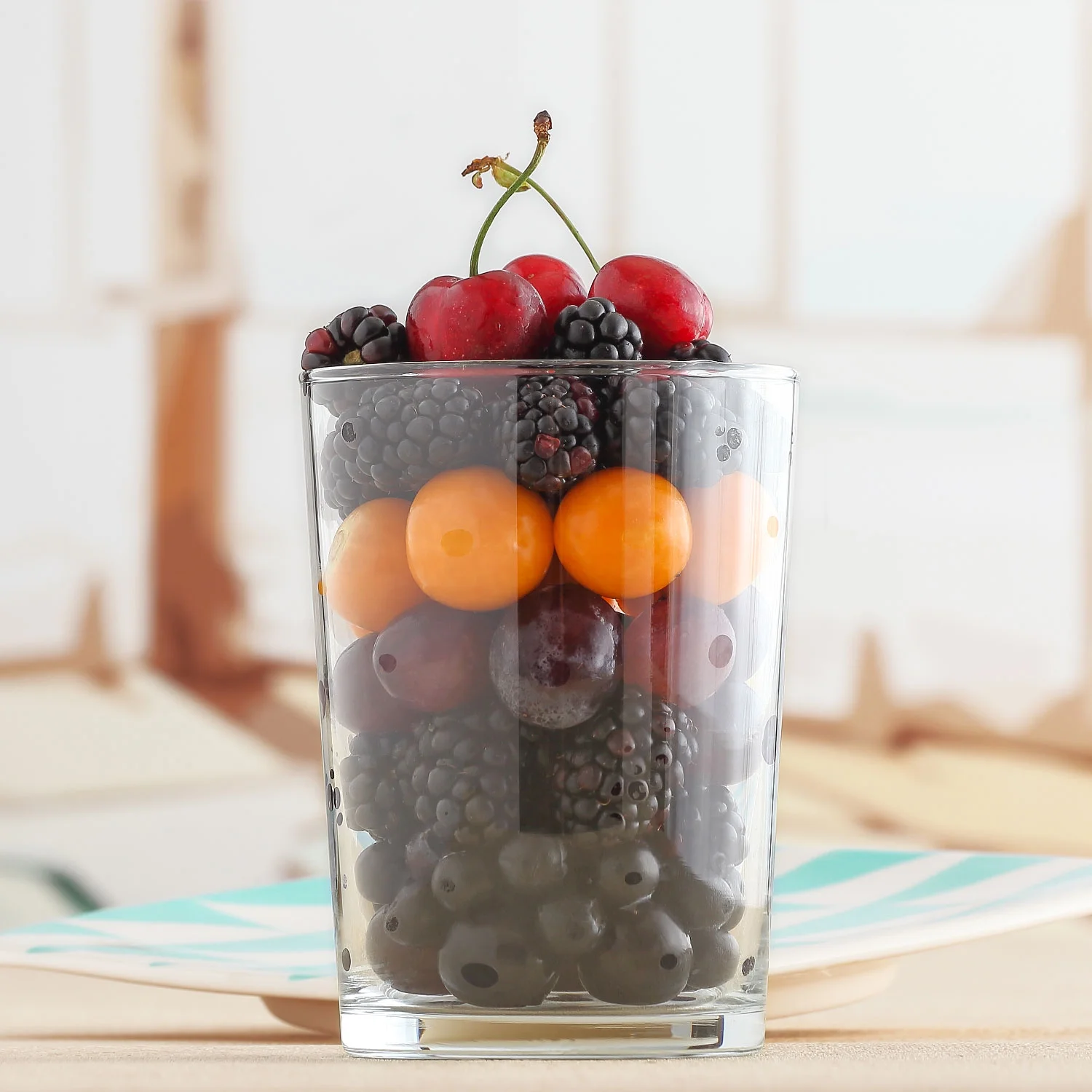 LAV 6-Piece Highball Glasses , 17.5 oz Clear Drinking Cups for Beverages