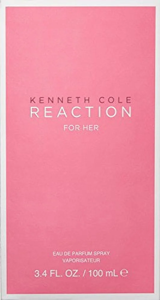 Kenneth Cole Reaction by Kenneth Cole Eau De Parfum Spray 3.4 oz for Women Pack of 4