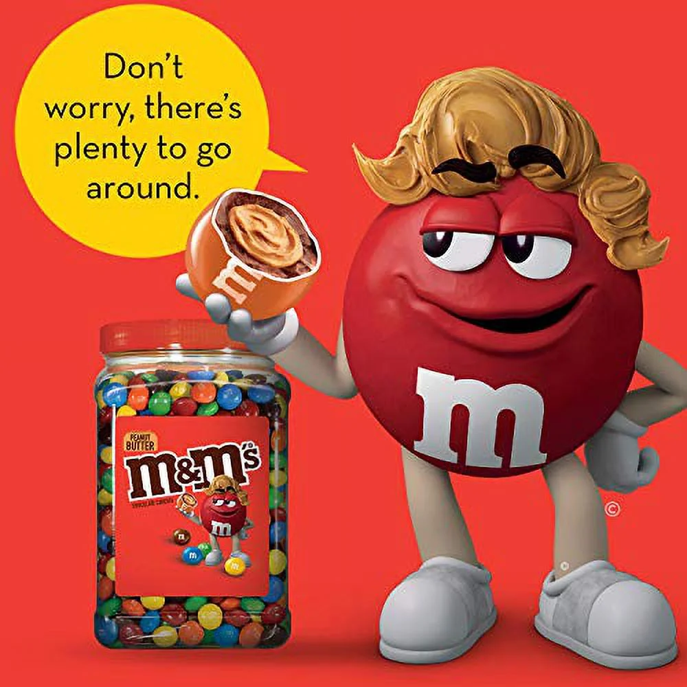 M&M's Chocolate Peanut Butter Candies, 55 Ounce BAG