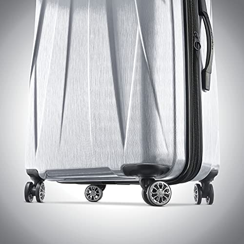 Samsonite Centric 2 Hardside Expandable Luggage with Spinner Wheels, Black, Carry-On 20-Inch