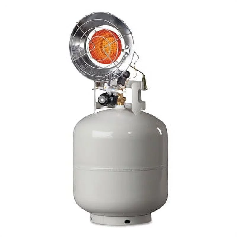 Portable Propane Radiant Heaters, 14000 Btu/h, 1.5 h