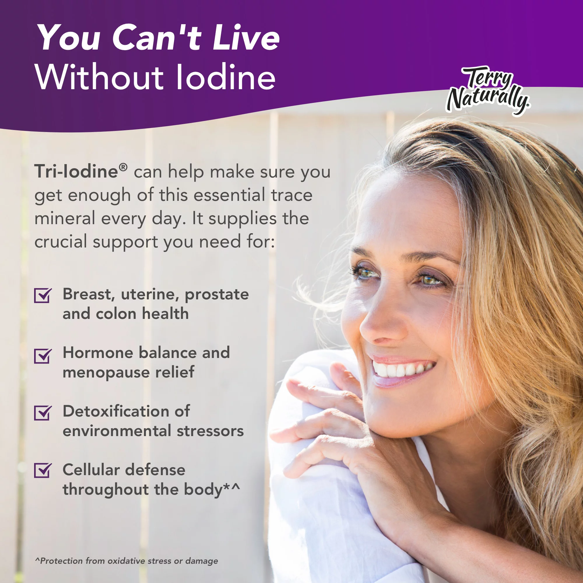 EuroPharma Terry Naturally  Tri-Iodine, 180 ea