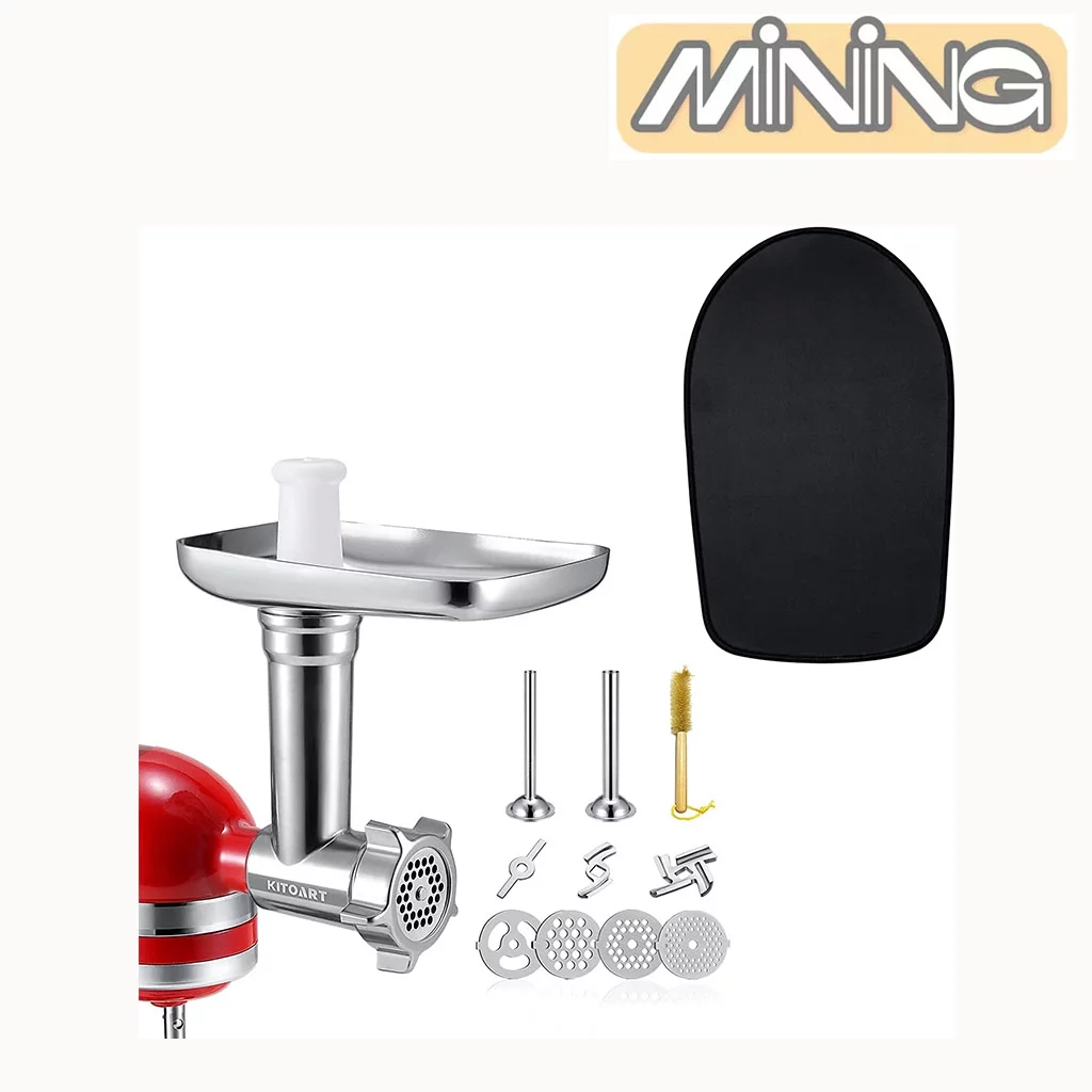 Meat Grinder Attachment & 5QT Mixer Sliding Mat