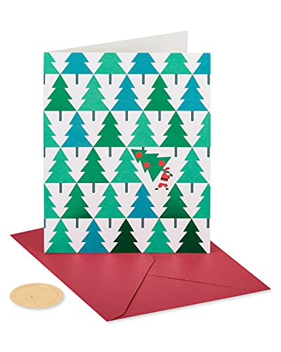 Papyrus Petite Holiday Cards Boxed with Envelopes, Wonderful Holiday, Wreath (20-Count)