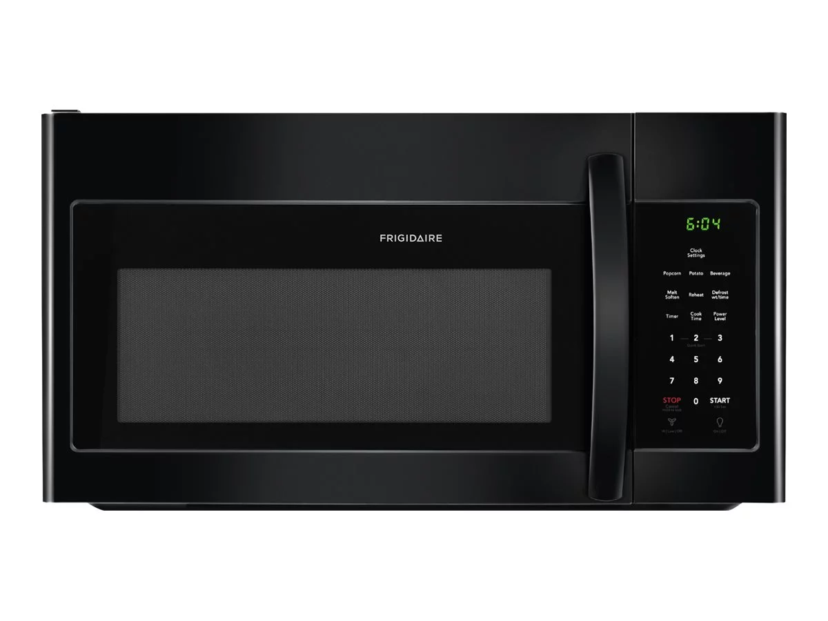 FFMV1645TB 30 Over the Range Microwave with 1.6 cu. ft. Capacity LED Cooktop and Interior Lighting 12.5 Turntable Multi-Stage Cooking Option in Black