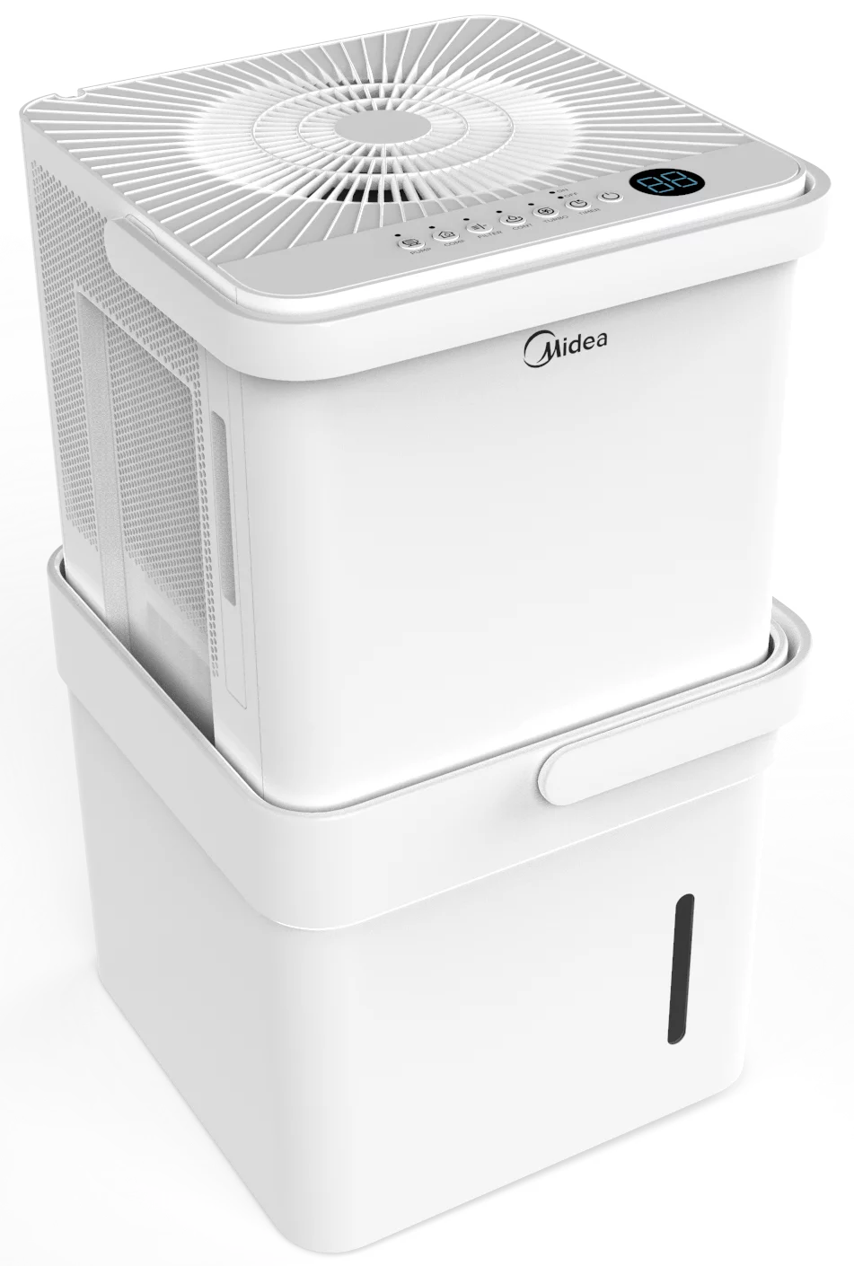 Midea Cube 50-Pint Smart WiFi Dehumidifier with Pump, Coverage up to 4,500 sq. ft.
