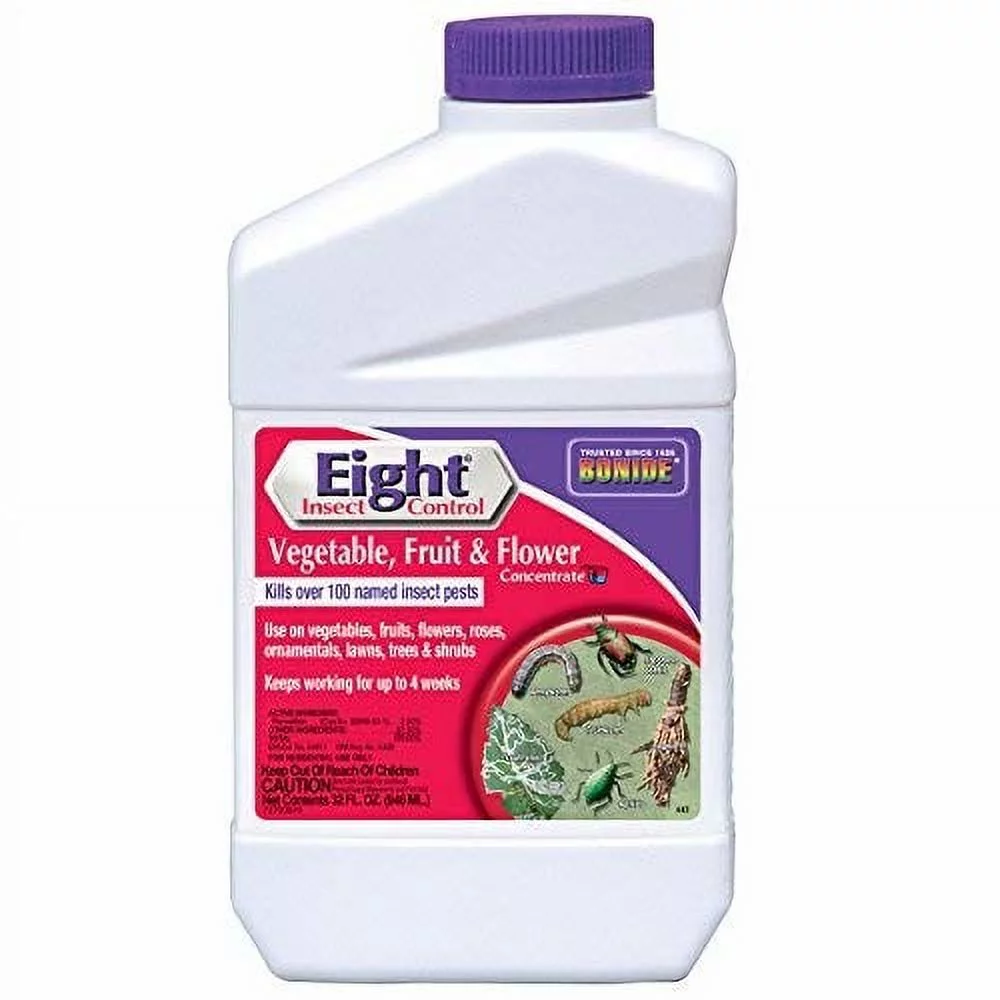 Bonide Eight Vegetable, Fruit & Flower Insect Killer Liquid Concentrate 32 oz