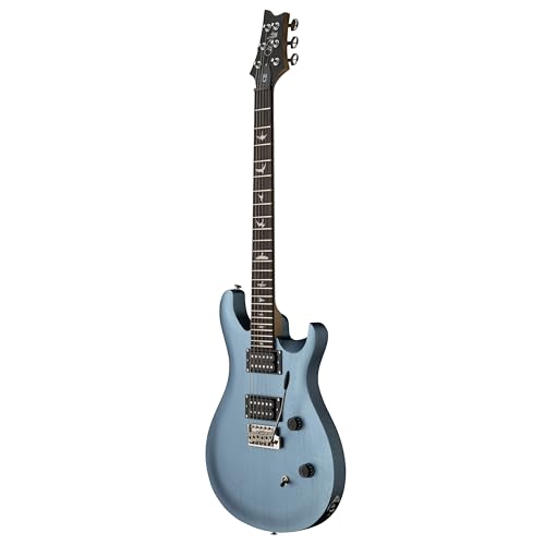PRS SE CE24 Standard Satin, Ice Blue Metallic with Bag