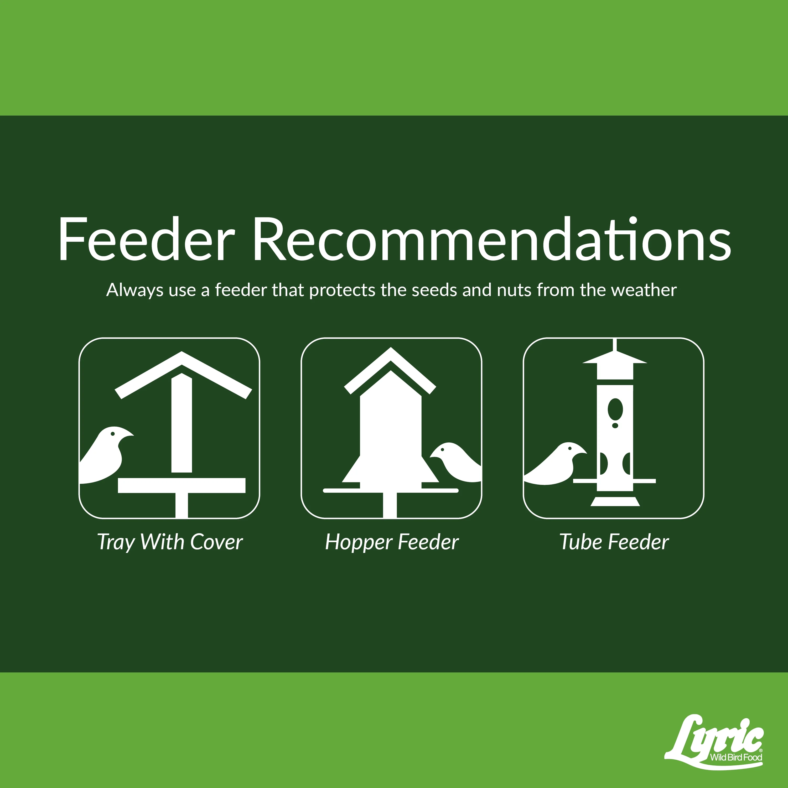 Lyric Fine Tunes Wild Bird Seed - No Waste Bird Food Mix - 15 lb. Bag