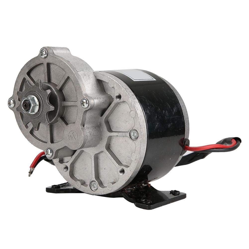 12V 250W DC Gear Reduction Motor, MY1025Z2 with 9 Tooth Sprocket Durable Gear Reduction Motor, for Electric Bicycle Scooter