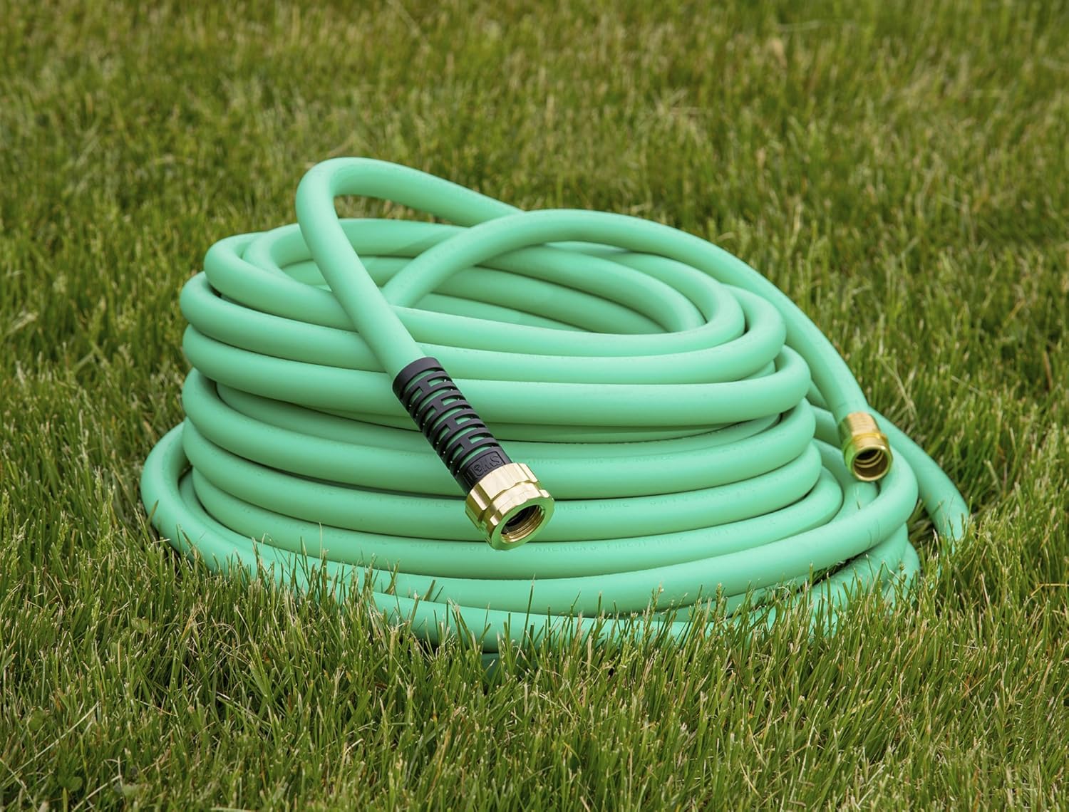 Swan Products SNSS58050 Soft & Supple Easy Coil Water Hose with Crush Proof Couplings 50' x 5/8