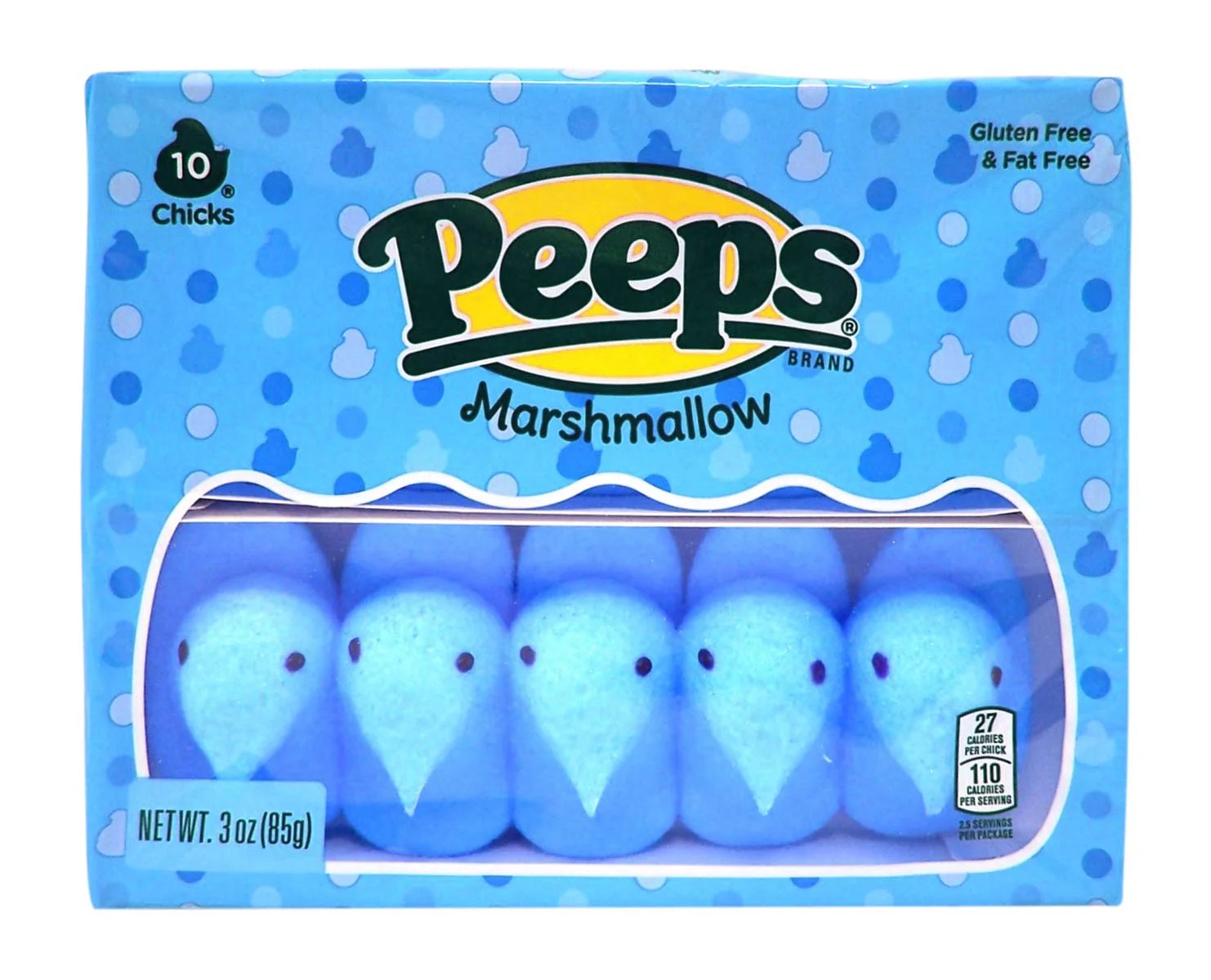 Peeps Marshmallow Variety Pack, Easter Basket Candy, Pack of 5, 1 of Each, 3 Ounces per Pack