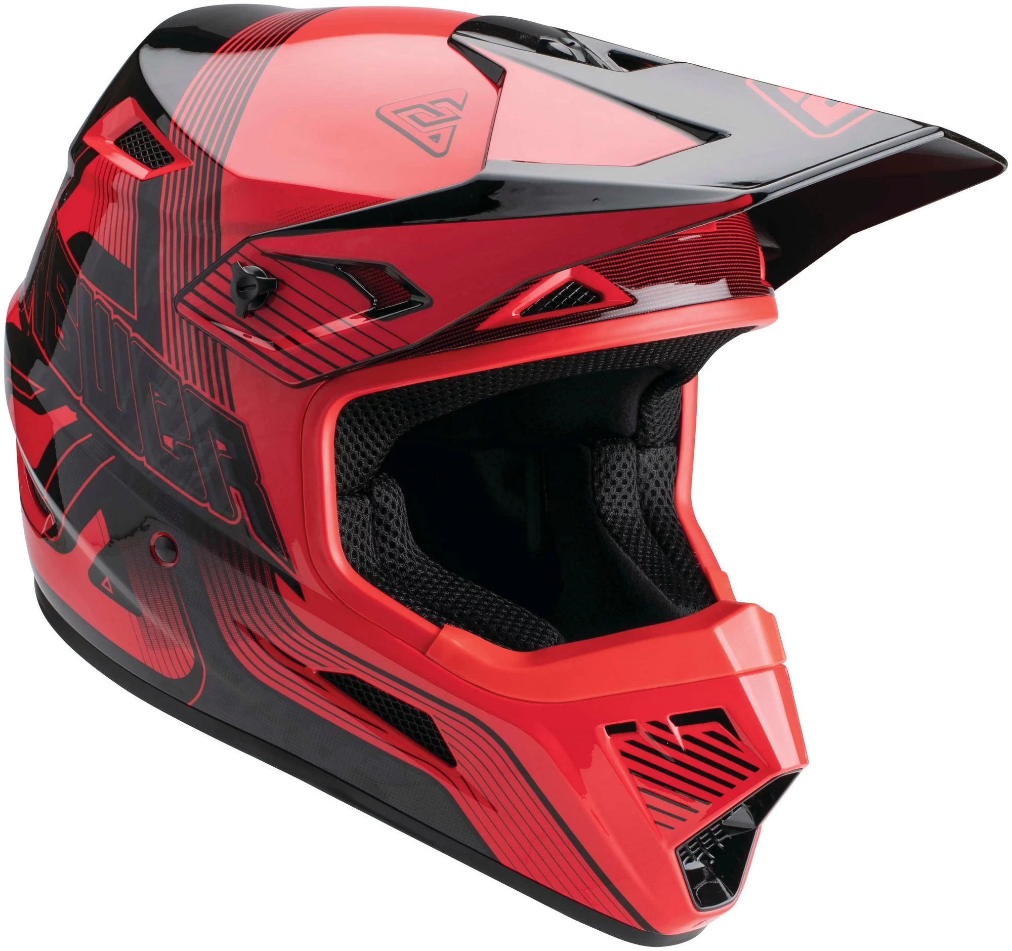 Answer AR1 Vendetta MX Offroad Helmet Red/Black SM