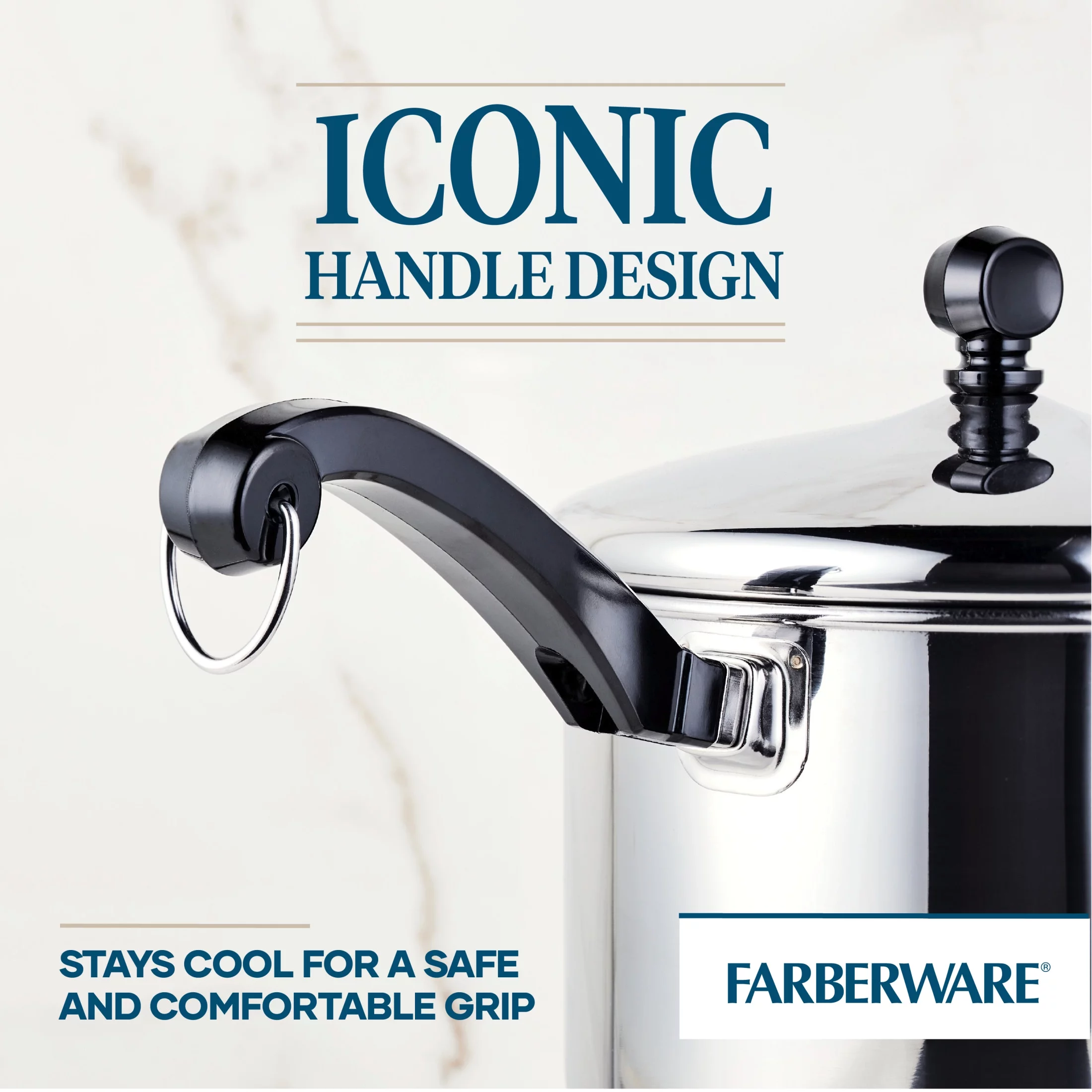 Farberware 3-Quart Classic Series Stainless Steel Saucepan with lid, Silver