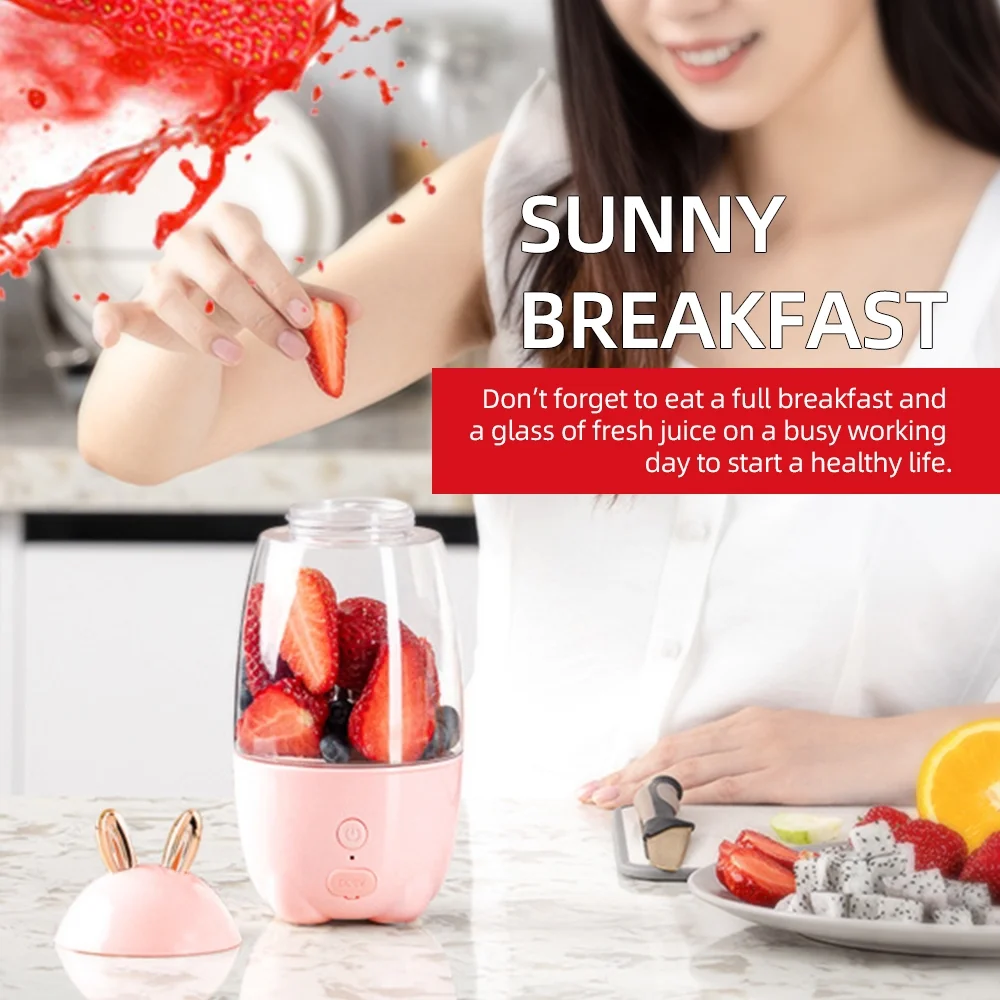 Mini Portable Juicer USB Electric Mixer Fruit Smoothie Blender For Machine Personal Food Processor Juice Extractor