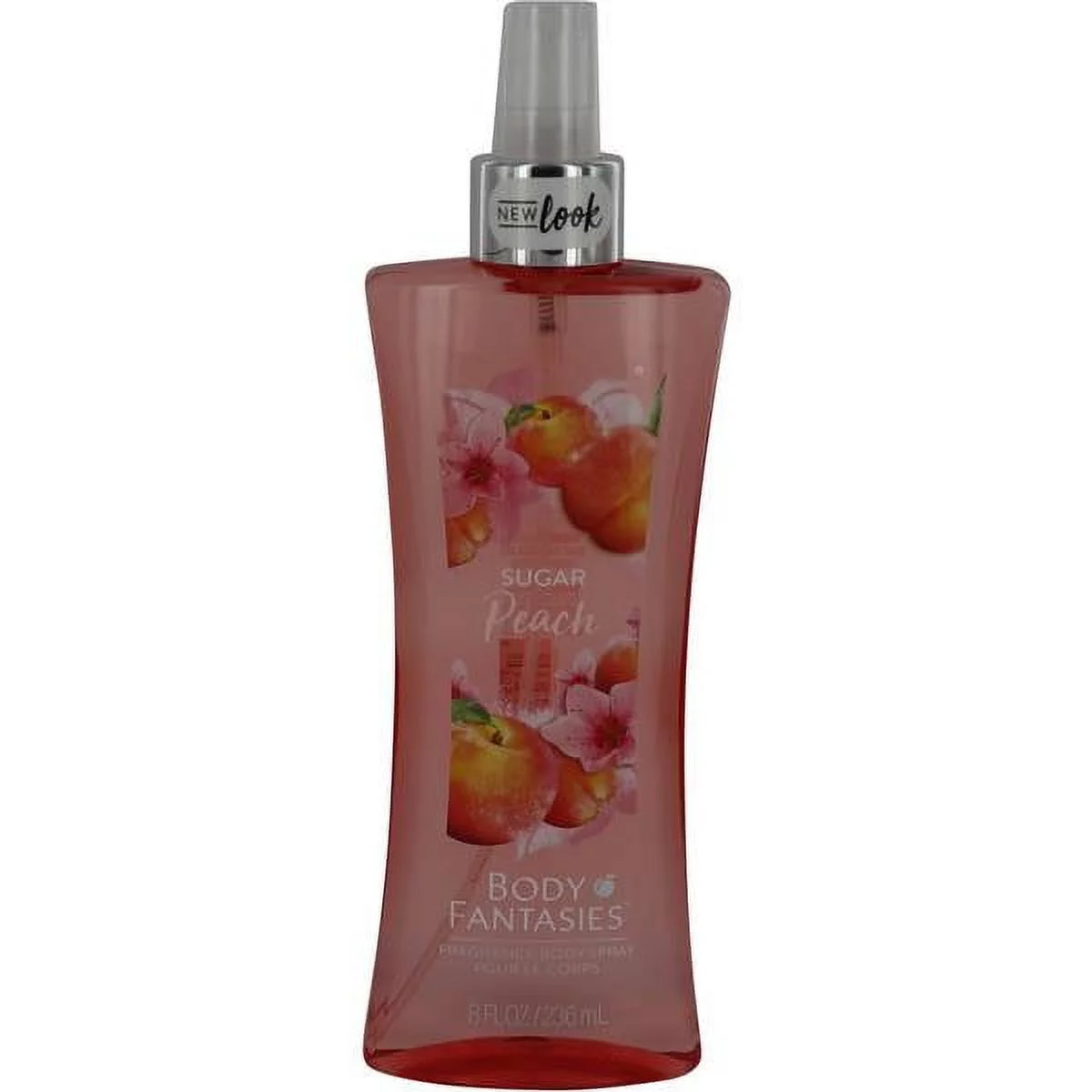 Body Fantasies Signature Sugar Peach Body Spray By Parfums De Coeur8 Oz (Pack 6)