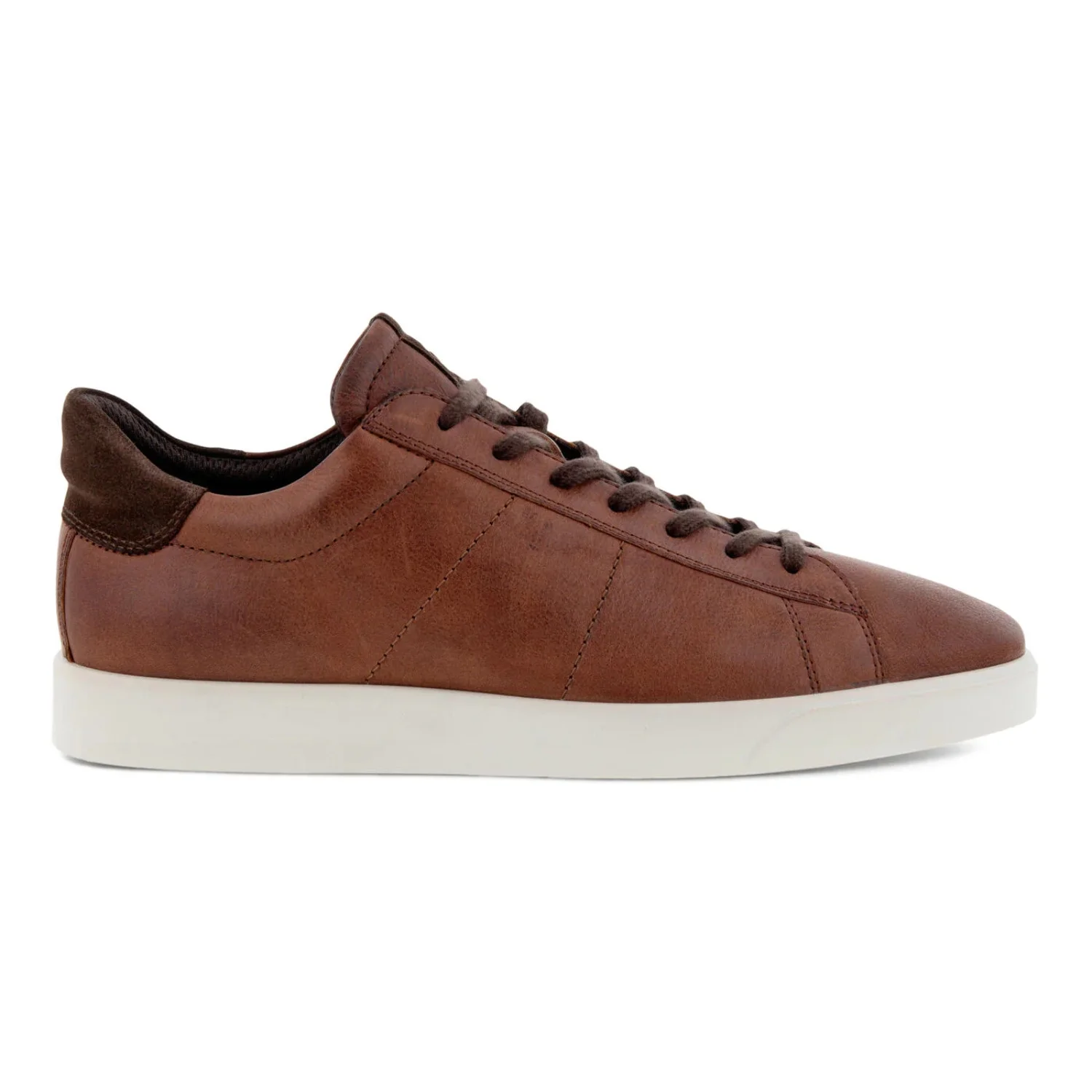 Ecco Men's Street Lite Retro Sneaker in Whisky/Coffee