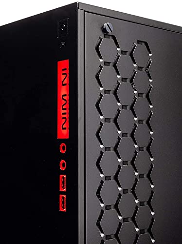 Skytech Nebula Gaming PC Desktop, Ryzen 5 5600 3.5 Ghz (4.4GHz Turbo Boost), NVIDIA RTX 3050 6GB GDDR6, 1TB SSD, 16GB DDR4 RAM 3200, 650W Gold PSU, Wi-Fi, Win 11 Home