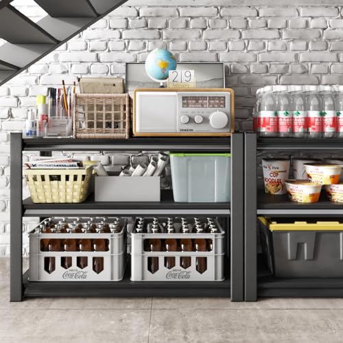 3-Tier Garage Shelving Heavy Duty，48