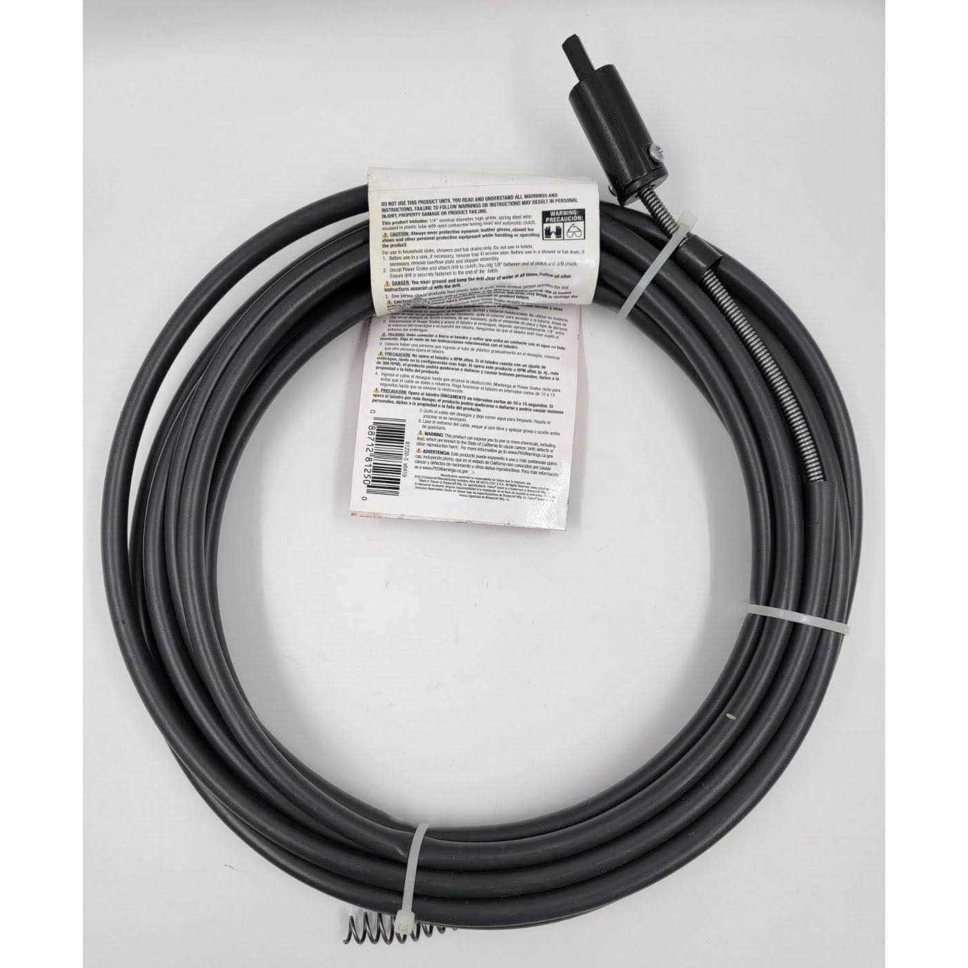 Cobra 25 ft. L Snake Drain Auger