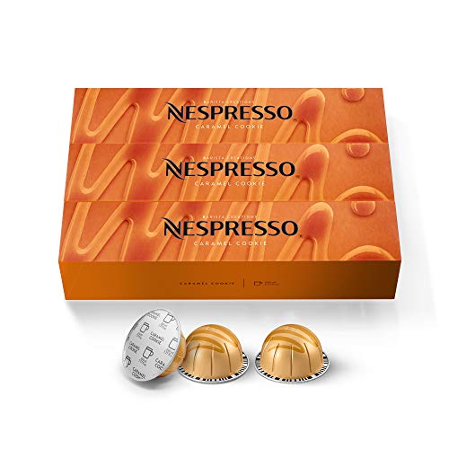 Nespresso Capsules VertuoLine Barista Flavored Pack (10 Count) + Melozio (10 Count)