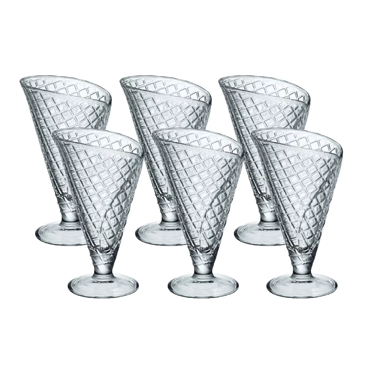 Bormioli Rocco Ice Cream/Dessert Glass | Set of 6