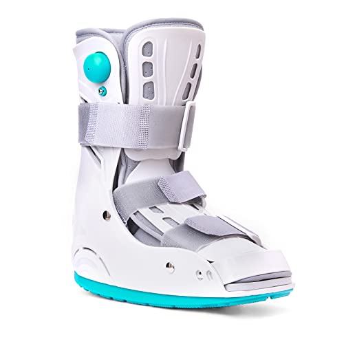 Walker Fracture Boot Automatic Air Pump Medical Inflatable Walking Boot Cam Boot for Sprained Ankle, Achilles Tendonitis, Stress Fracture, Broken Foot (AUTO Inflation, S)