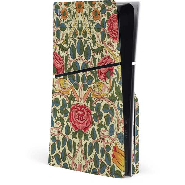 Skinit Decal Gaming Skin Compatible with PS5 Slim Disk Console - Officially Licensed Green Wheat Fields by Vincent Van Gogh Design