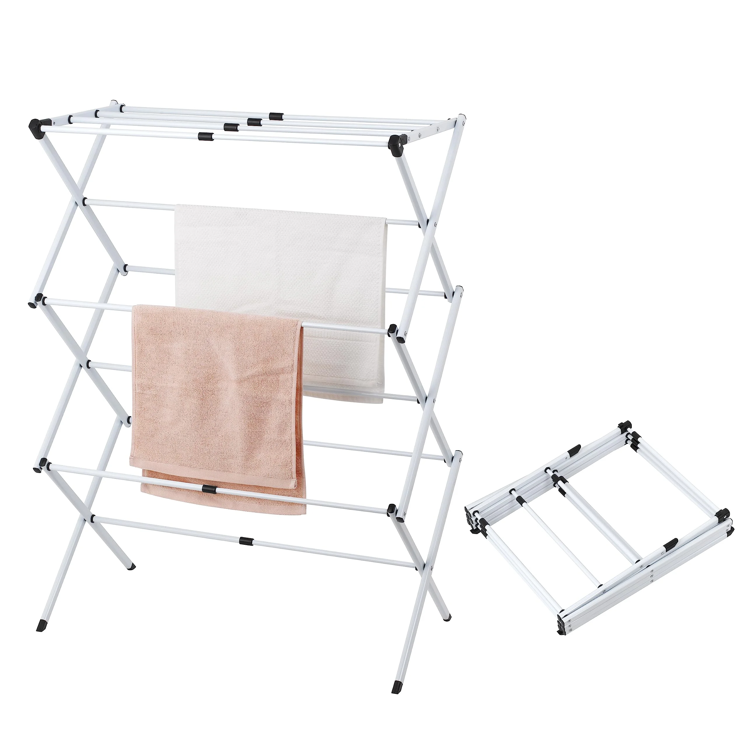 IOCOCEE Clothes Drying Rack,Drying Rack Clothing Folding Indoor & Outdoor Rack
