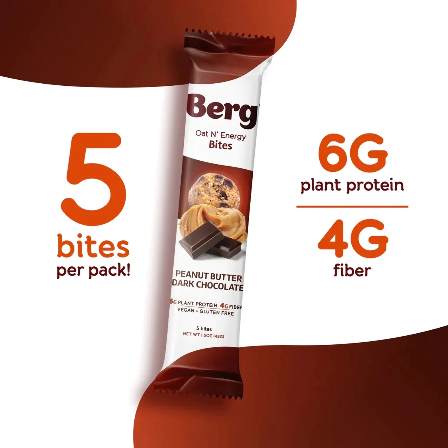 Berg Bites - Plant Protein Crunch - Box of 8