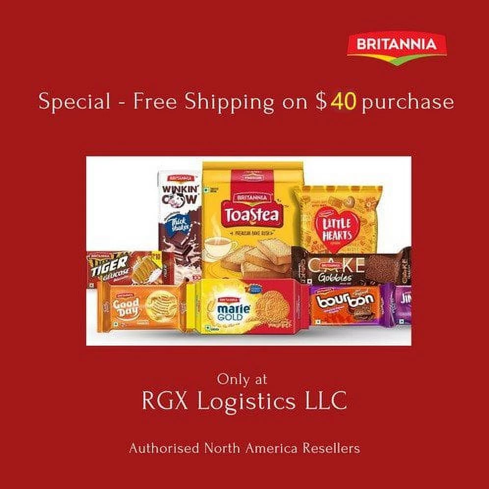 Britannia NutriChoice Oats Orange 15.87oz (450g) - Breakfast & Tea Time Snacks - Crunchy, Healthy and Delicious - Suitable for Vegetarians (Pack of 4)