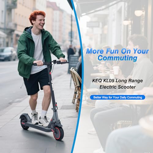 KEQ Electric Scooter for Adults Commuting, Foldable and Portable 8.5