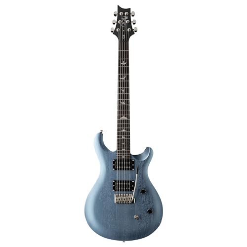 PRS SE CE24 Standard Satin, Ice Blue Metallic with Bag