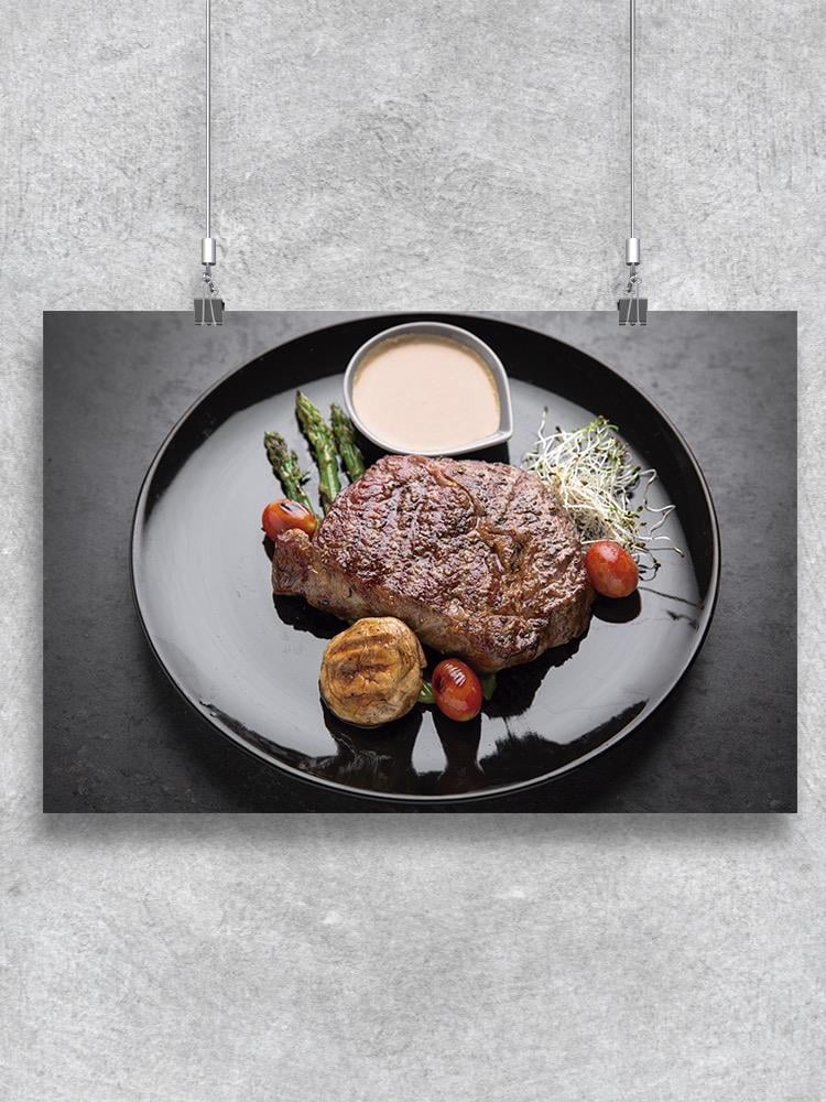 Beef Steak With Spices Poster -Image by Shutterstock