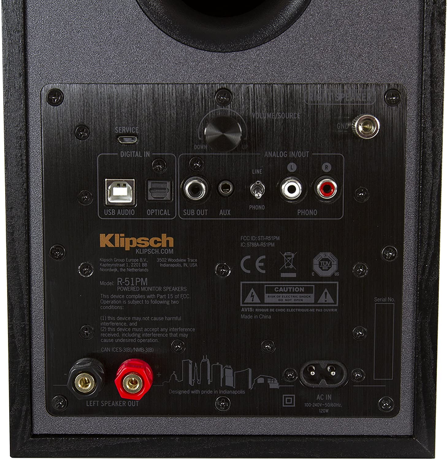 Klipsch R-51PM Powered Bluetooth Speaker