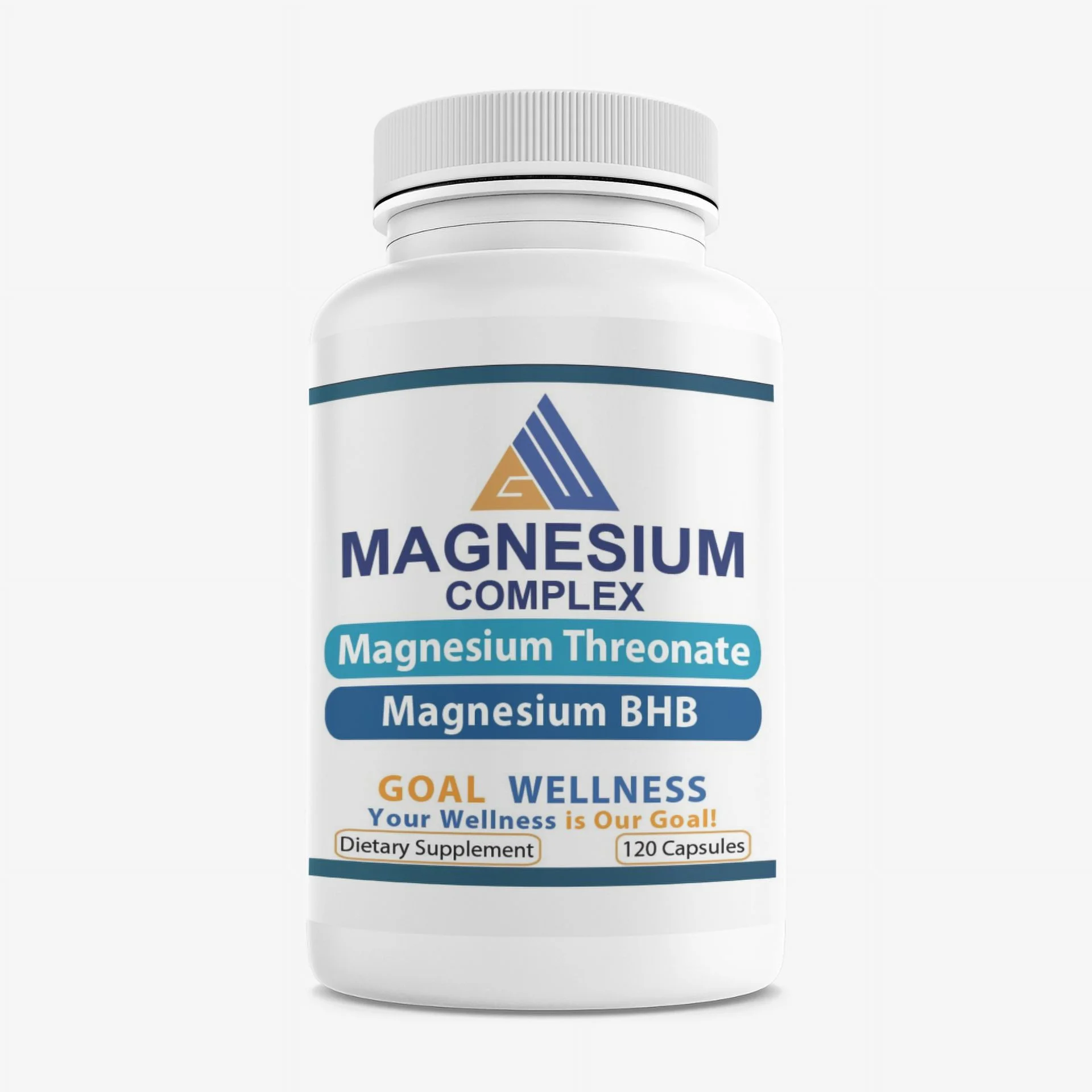Magnesium Threonate 1000Mg & Magnesium BHB 2000Mg - 120 Capsules
